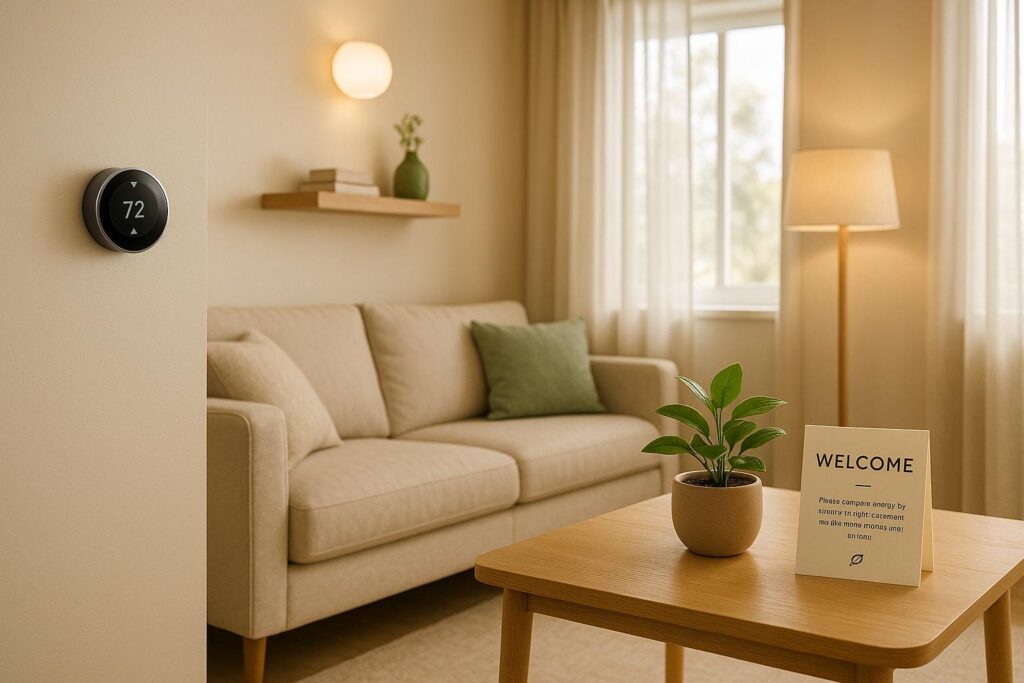 How to Reduce Energy Costs in Short-Term Rentals