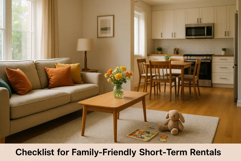Checklist for Family-Friendly Short-Term Rentals in Cary