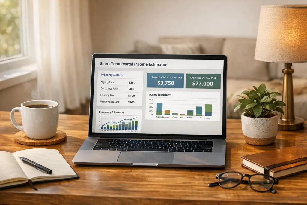 Short Term Rental Income Estimator Tool