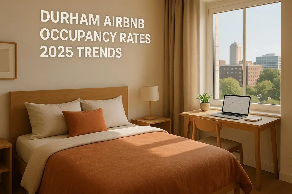 Durham airbnb occupancy rates 2025 trends